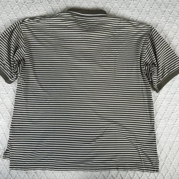 Tommy Hilfiger Wakefield Valley Golf Polo Shirt Men's Large Striped Cotton - Picture 4 of 7